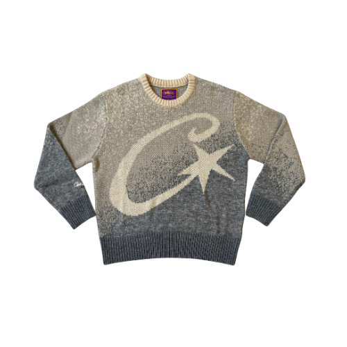Corteiz C-Star Gradient Mohair Knit Sweater