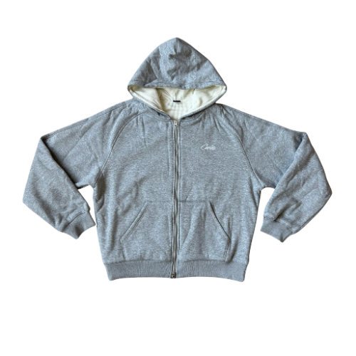 Corteiz Zip-Up hoodie - Grey